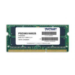 Patriot Memory 8GB PC3-12800 module de mémoire 8 Go 1 x 8 Go DDR3 1600 MHz