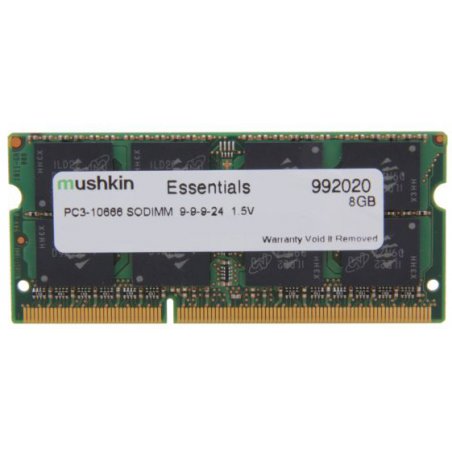 Mushkin SO-DIMM 8GB DDR3 Essentials module de mémoire 8 Go 1 x 8 Go 1333 MHz