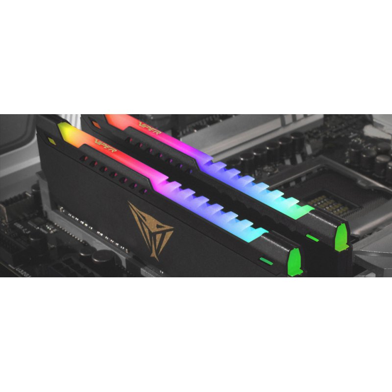 Patriot Memory Viper Steel PVSR416G360C0K module de mémoire 16 Go 2 x 8 Go DDR4 3600 MHz ECC