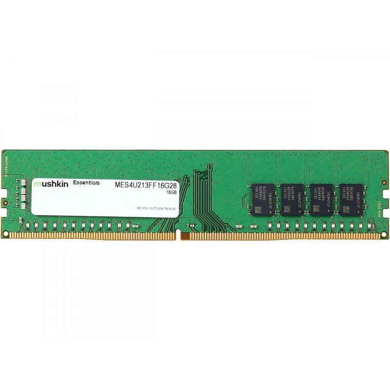 Mushkin Essentials memory module 16 GB 1 x 16 GB DDR4 2133 MHz