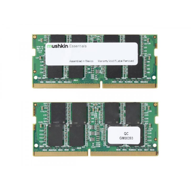 Mushkin Essentials module de mémoire 64 Go 2 x 32 Go DDR4 2666 MHz
