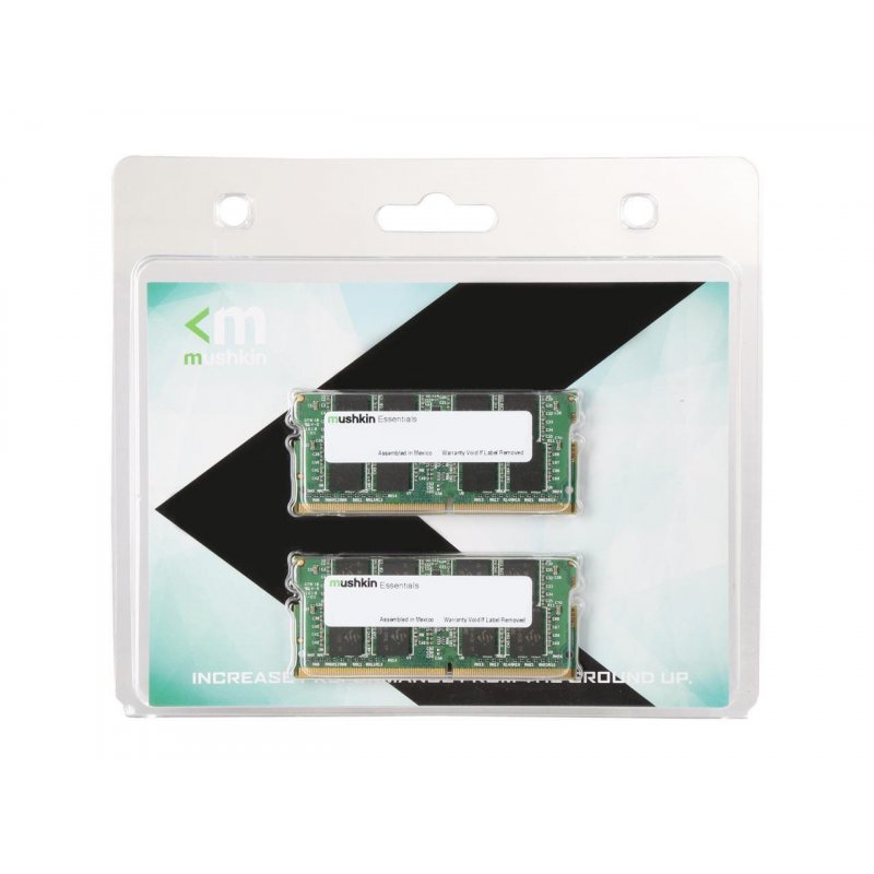 Mushkin Essentials module de mémoire 64 Go 2 x 32 Go DDR4 2666 MHz