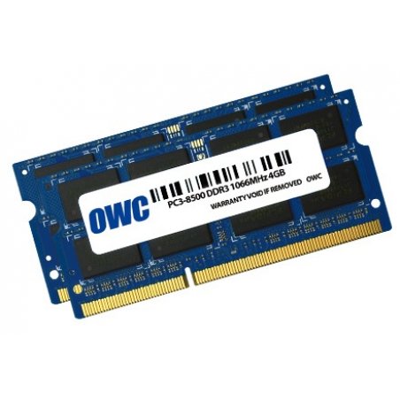 OWC OWC8566DDR3S8GP memory module 8 GB 2 x 4 GB DDR3 1066 MHz