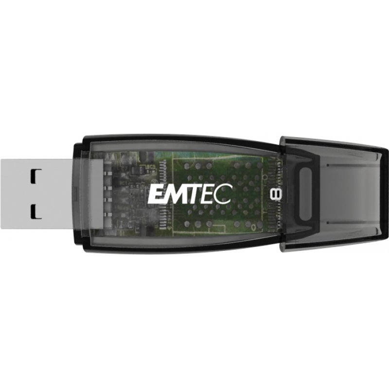 Emtec C410 8GB USB flash drive USB Type-A 2.0 Black