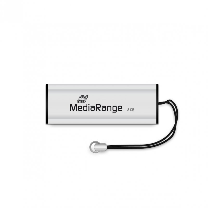Mediarange Flash-Drive 8GB      sr/bk U3 | MR914