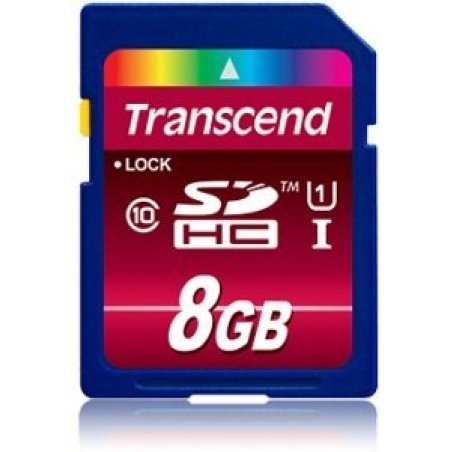 Transcend SD Card SDXC/SDHC Class 10 UHS-I 8GB