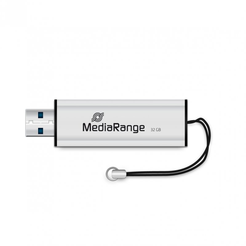 Mediarange Flash-Drive 32GB     sr/bk U3 | MR916