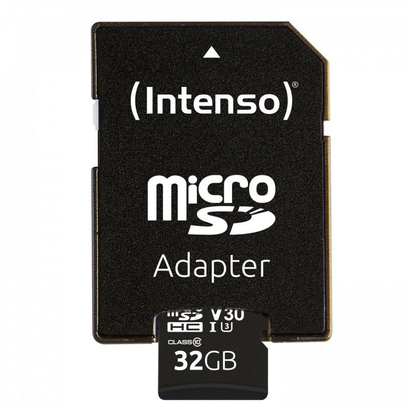 Intenso 3433480 memory card 32 GB MicroSDHC UHS-I Class 10