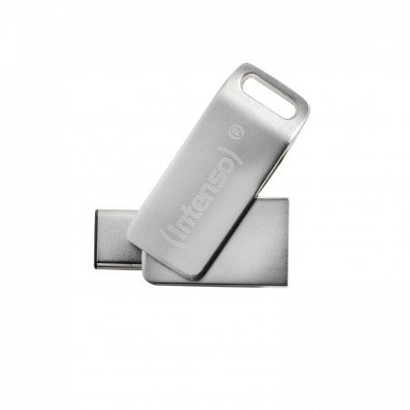 Intenso cMobile Line lecteur USB flash 64 Go USB Type-A / USB Type-C 3.2 Gen 1 (3.1 Gen 1) Argent