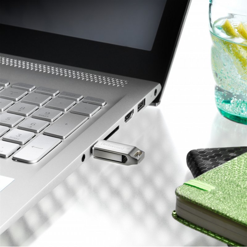 Intenso cMobile Line USB flash drive 64 GB USB Type-A / USB Type-C 3.2 Gen 1 (3.1 Gen 1) Silver