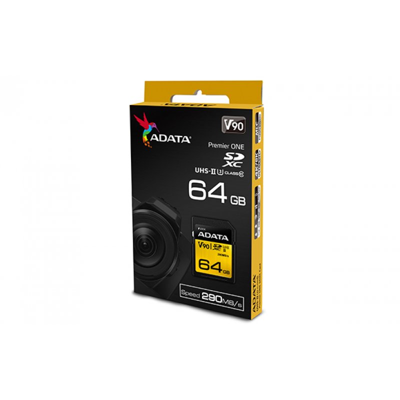 ADATA Premier ONE 64 Go SDXC UHS-II Classe 10