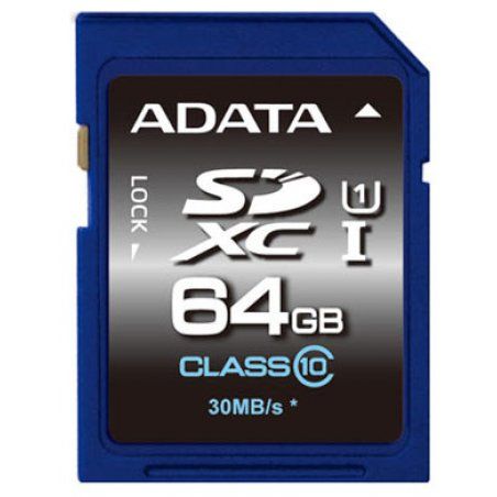 ADATA SDXC 64GB 64 Go UHS Classe 10