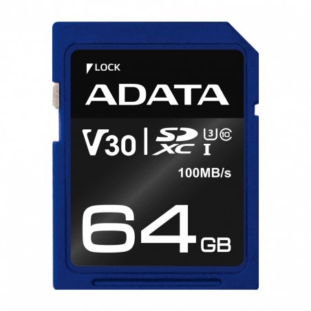 ADATA SD    64GB Premier Pro UHS-I  U3