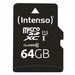 Intenso compatible microSD  64GB UHS-I Prem CL10