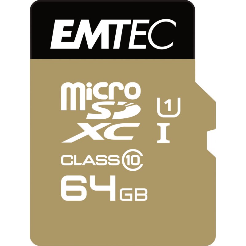 microSD 64GB 85/21   Elite Gold      ETC | ECMSDM64GXC10GP