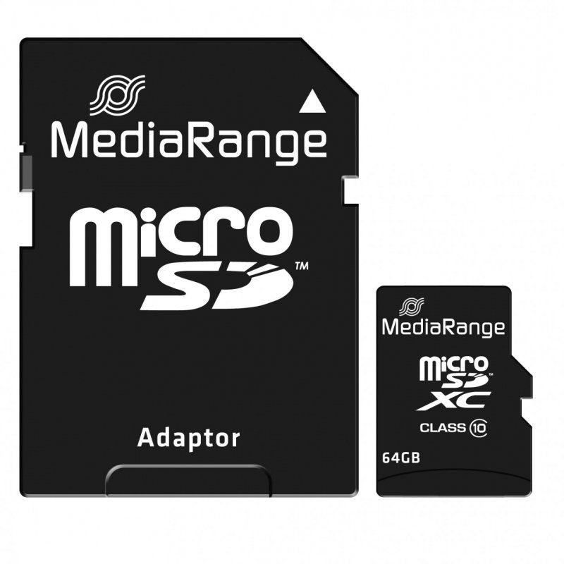 MediaRange MR955 memory card 64 GB MicroSDXC Class 10