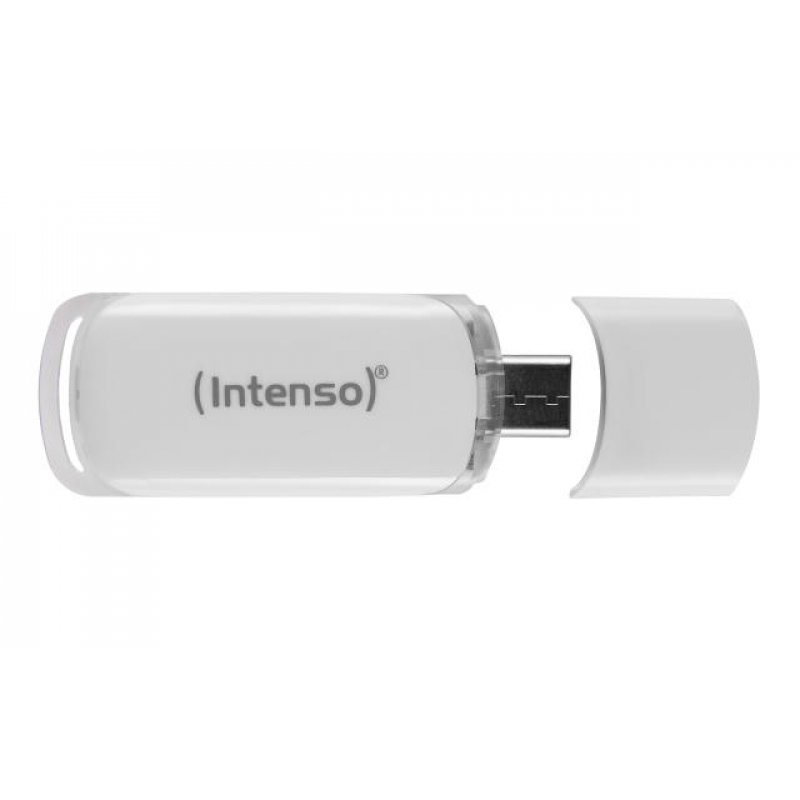 Intenso Flash Line lecteur USB flash 128 Go USB Type-C 3.2 Gen 1 (3.1 Gen 1) Blanc