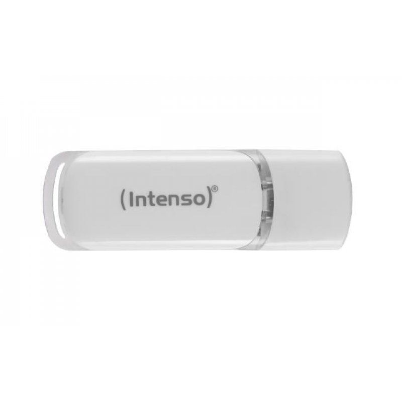 STOCK1 - Intenso Flash Line lecteur USB flash 128 Go USB Type-C 3.2 Gen 1 (3.1 Gen 1) Blanc