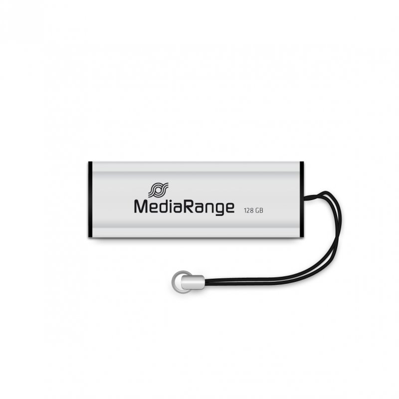 Mediarange Flash-Drive 128GB    sr/bk U3 | MR918
