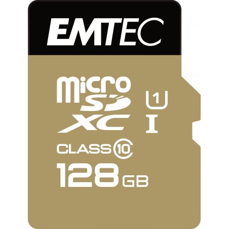 microSD 128GB 85/21  Elite Gold      ETC | ECMSDM128GXC10GP