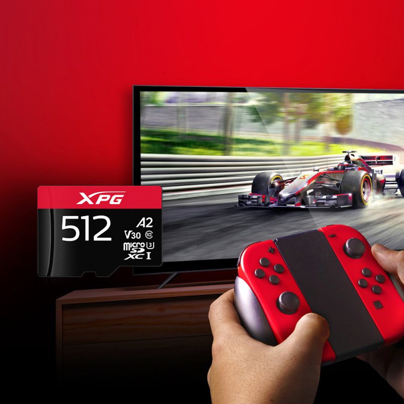 ADATA microSD 512GB XPG Game UHS-I  U3 | ohne Adapter