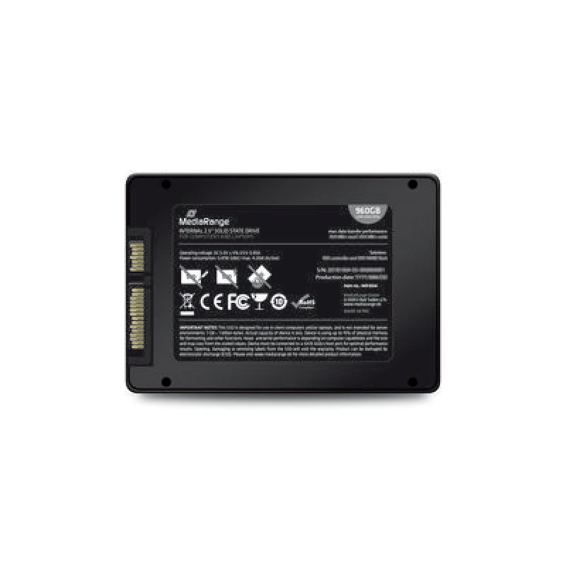 MediaRange MR1004 disque SSD 2.5" 960 Go Série ATA III TLC