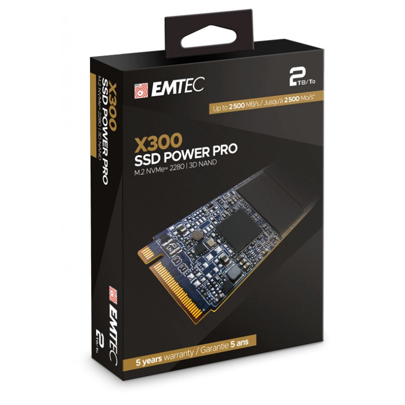 Emtec X300 M.2 2 TB PCI Express 3.0 3D NAND NVMe