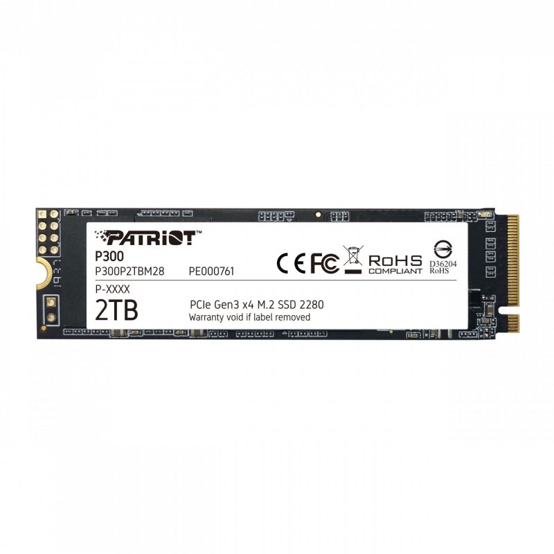 Patriot Memory P300 M.2 2 TB PCI Express 3.0 NVMe