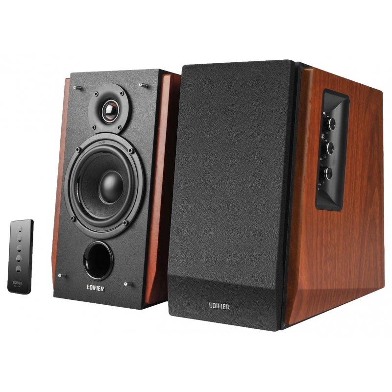 Edifier R1700BT loudspeaker 2-way Black, Wood Wireless 66 W