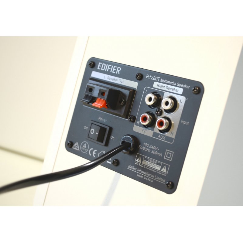 Edifier R1280T haut-parleur Blanc Avec fil