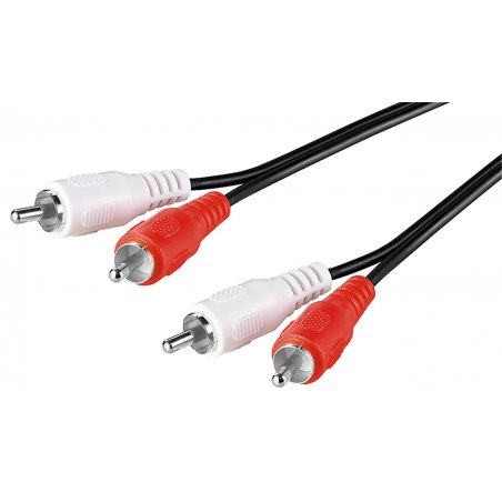 Goobay Stereo RCA Cable 2x RCA, 1.5 m