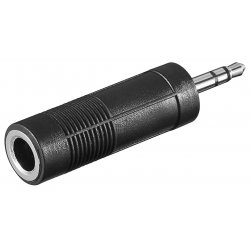 goobay Adapter 6,35mm - 3,5mm