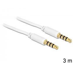 DeLOCK 3.5mm - 3.5mm, 3m audio cable White