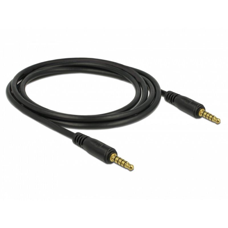 DeLOCK 85697 audio cable 2 m 3.5mm Black