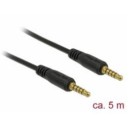 DeLOCK 85699 audio cable 5 m 3.5mm Black