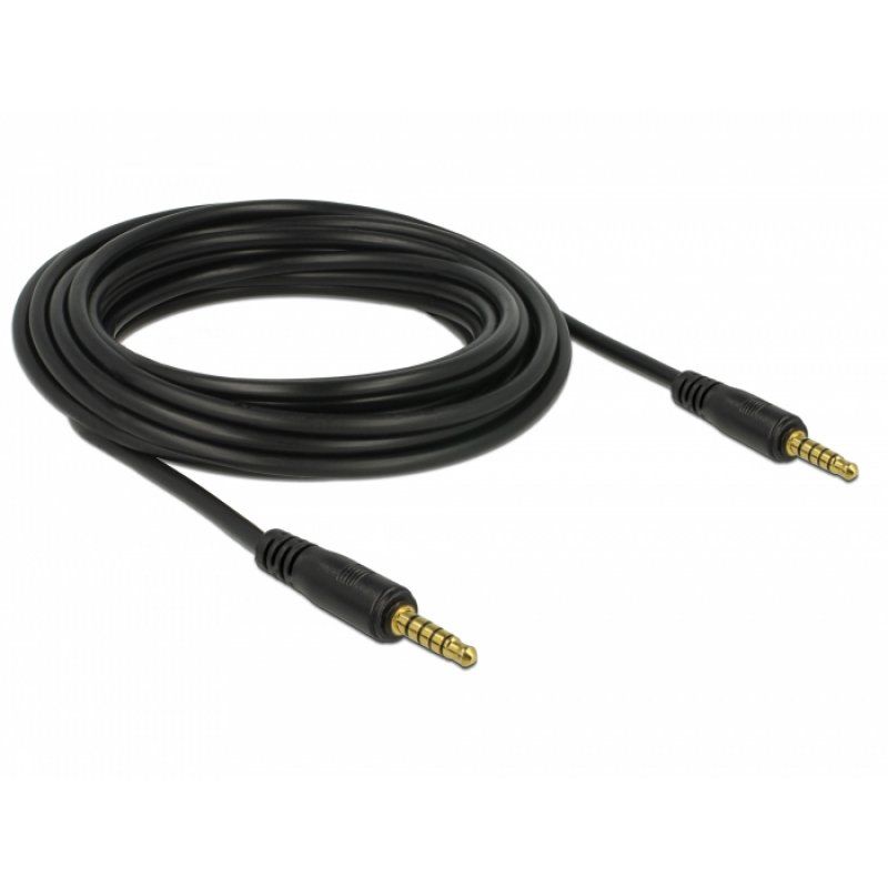 DeLOCK 85699 audio cable 5 m 3.5mm Black