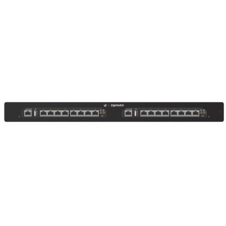 Ubiquiti EdgeSwitch 16XP Géré Gigabit Ethernet (10/100/1000) Connexion Ethernet, supportant l'alimentation via ce port