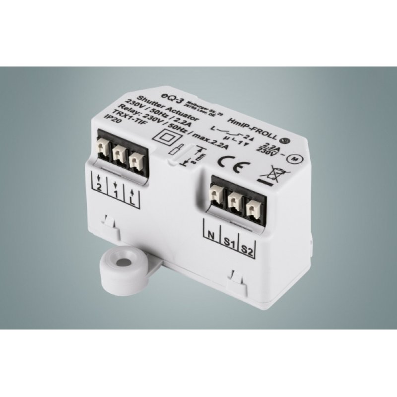 HomeMatic HmIP-FROLL accessoires store/volet Transmetteur Blanc