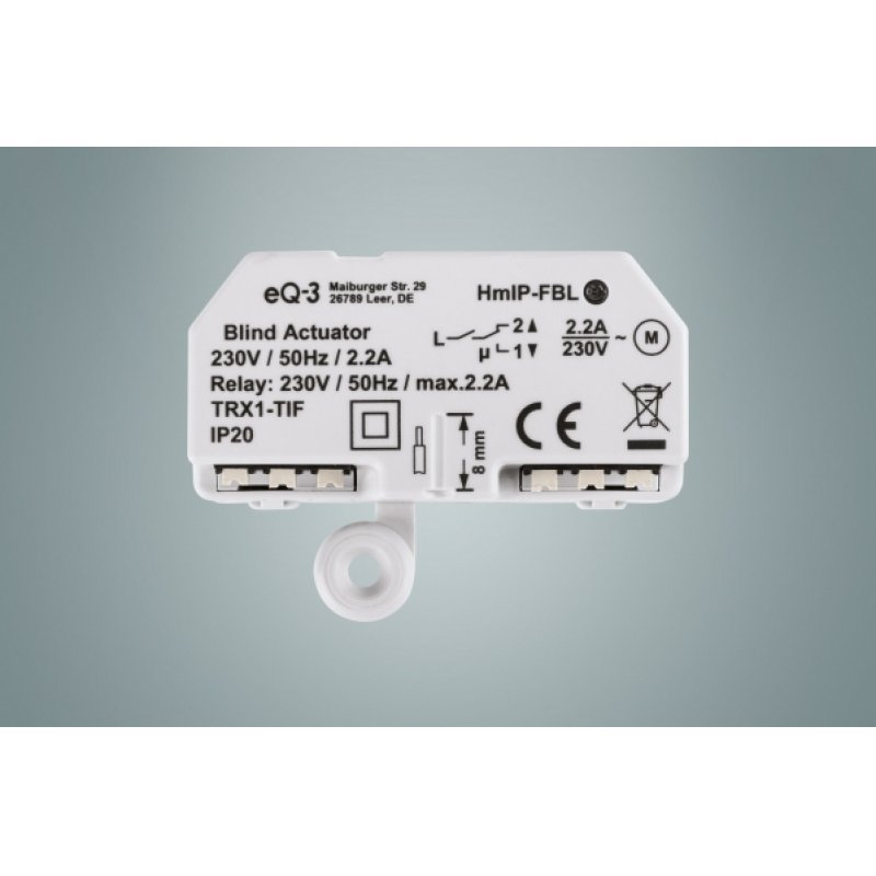 Homematic IP HmIP-FBL accessoires store/volet Transmetteur Blanc