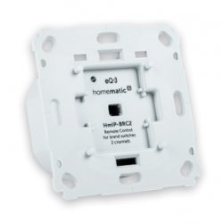 HmIP Wandtaster für Markenschalter 2fach | HmIP-BRC2