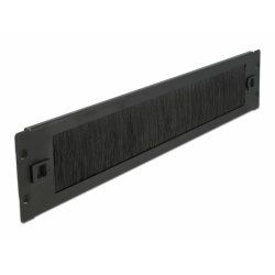 DeLOCK 66346 rack accessory Brush panel