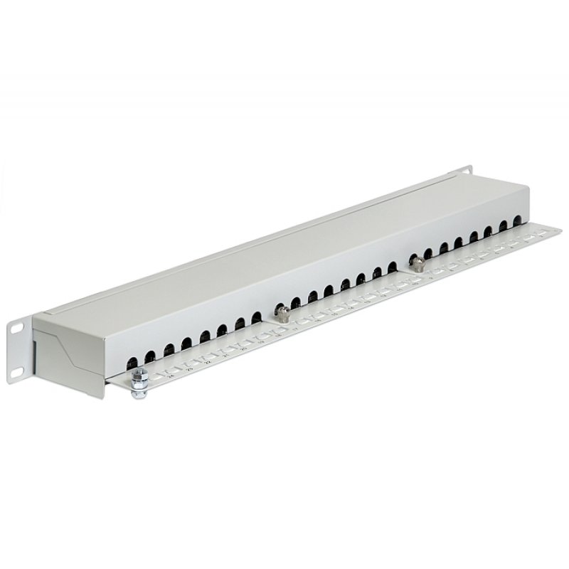 DeLOCK 19" Patchpanel 24Port Cat.6 gy | 43300