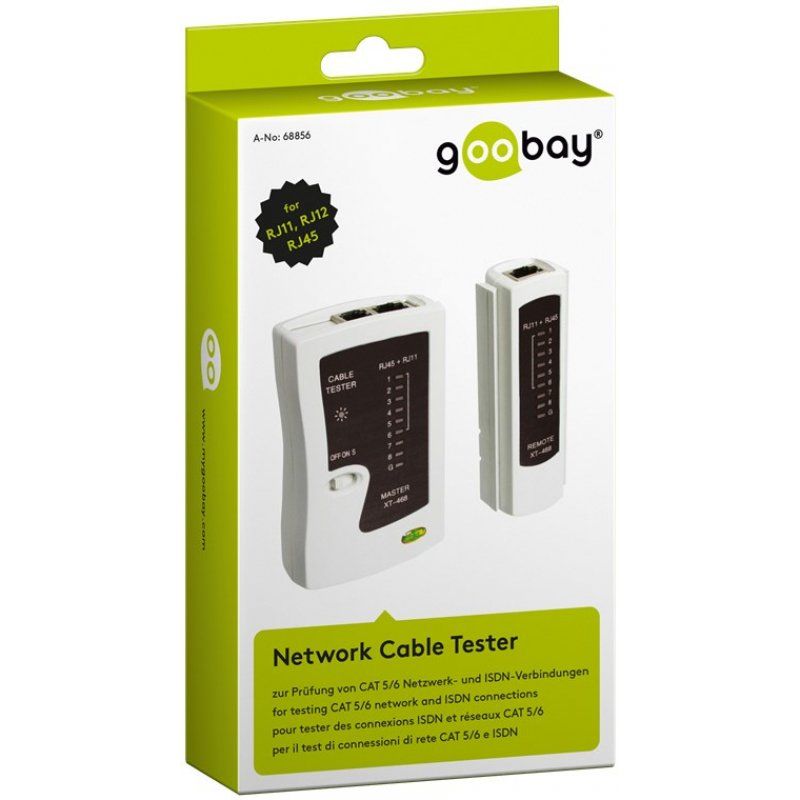 goobay CAT Netzwk & ISDN Leitungstester