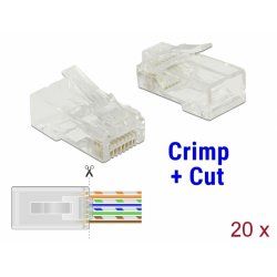 DeLOCK 86451 wire connector RJ-45 Transparent