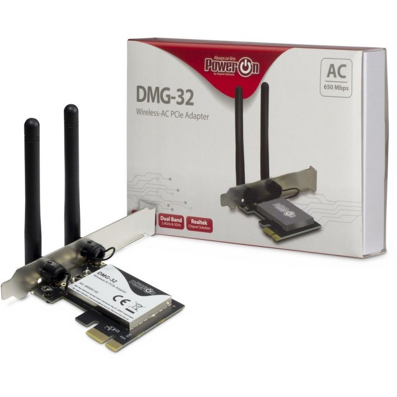 Inter-Tech DMG-32 Interne WLAN 650 Mbit/s