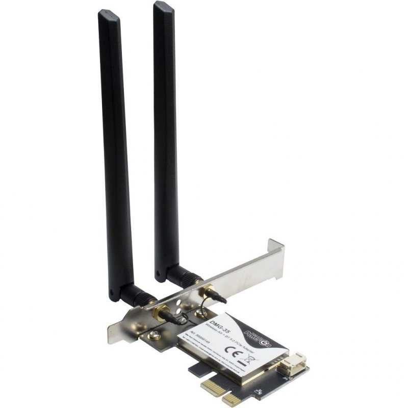 Inter-Tech compatible DMG-35 Wlan-Karte, Wi-Fi 6 | 88888149