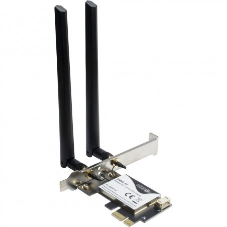Inter-Tech compatible DMG-35 Wlan-Karte, Wi-Fi 6 | 88888149
