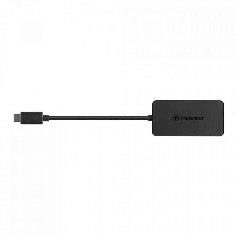 Transcend HUB2C USB 3.2 Gen 1 (3.1 Gen 1) Type-C Noir