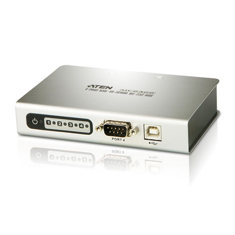 ATEN 4Port USB-to-Serial RS 232  HUB