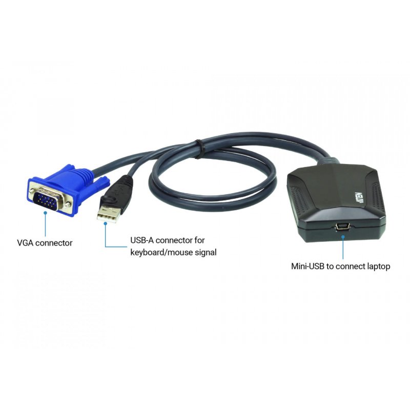 ATEN Laptop USB Console Adapter | CV211-AT